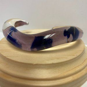 Glass Cuff Bracelet